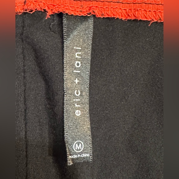 Eric & Lani dress, Size M. Red sheer with tiny black polka dots. EUC. - Picture 12 of 12